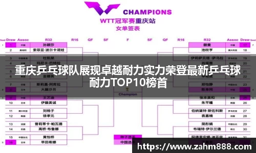 重庆乒乓球队展现卓越耐力实力荣登最新乒乓球耐力TOP10榜首