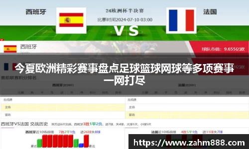 今夏欧洲精彩赛事盘点足球篮球网球等多项赛事一网打尽