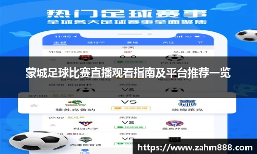 蒙城足球比赛直播观看指南及平台推荐一览